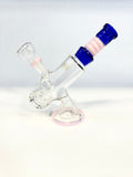 7” SPACESHIP DESIGN WITH PERC WATER PIPE