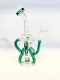 9” DOUBLE PERC WATERPIPE