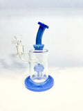 8” DIAMOND PERC WATERPIPE