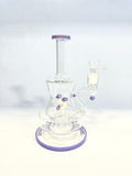 9” MUSHROOM PERC WATER PIPE