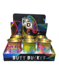 FADED DAILY ASSORTED COLORS BUTT BUCKET 6CT