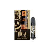 HALF BAK’D BY HAPPI THC-A + THC-P + THC-D8 2GM CART 5CT/ BOX