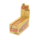 Raw - Perforated Gummed Tips -24CT Display