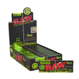 Raw - Black Organic 1 ¼ Papers -24CT Display